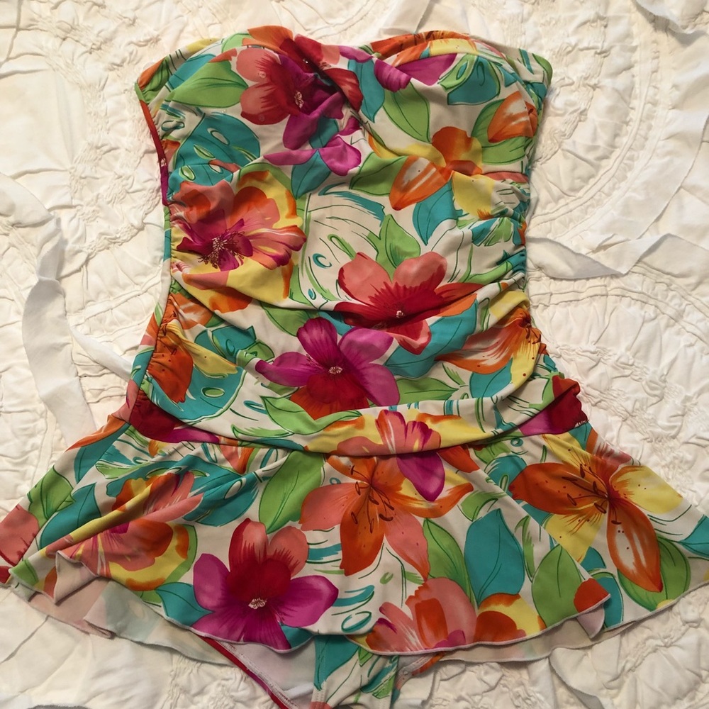 Floral Bathing Suit